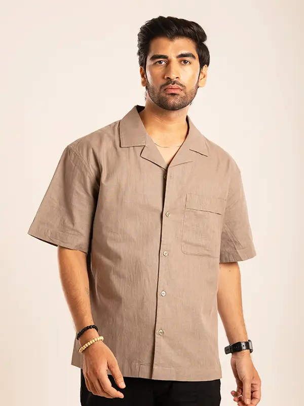 Cotton Linen Shirts For Men